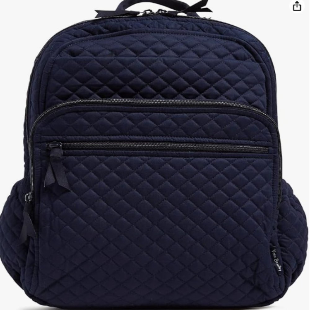 EUC Vera Bradley XL Campus Backpack
